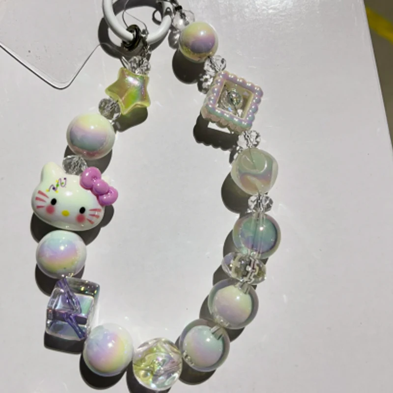 بلدي ميلودي كورومي مفتاح سلسلة قلادة Kawaii اكسسوارات الديكور جراب هاتف سلسلة معلقة منع فقدان هدايا تذكارية