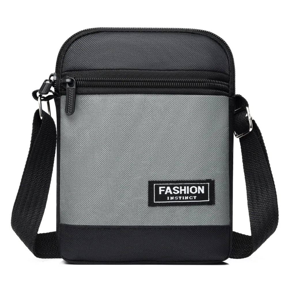 

Новая мужская сумка через плечо из ткани Оксфорд, водонепроницаемая сумка-мессенджер большой вместимости, удобная повседневная сумка для мобильного телефона, дорожная сумка