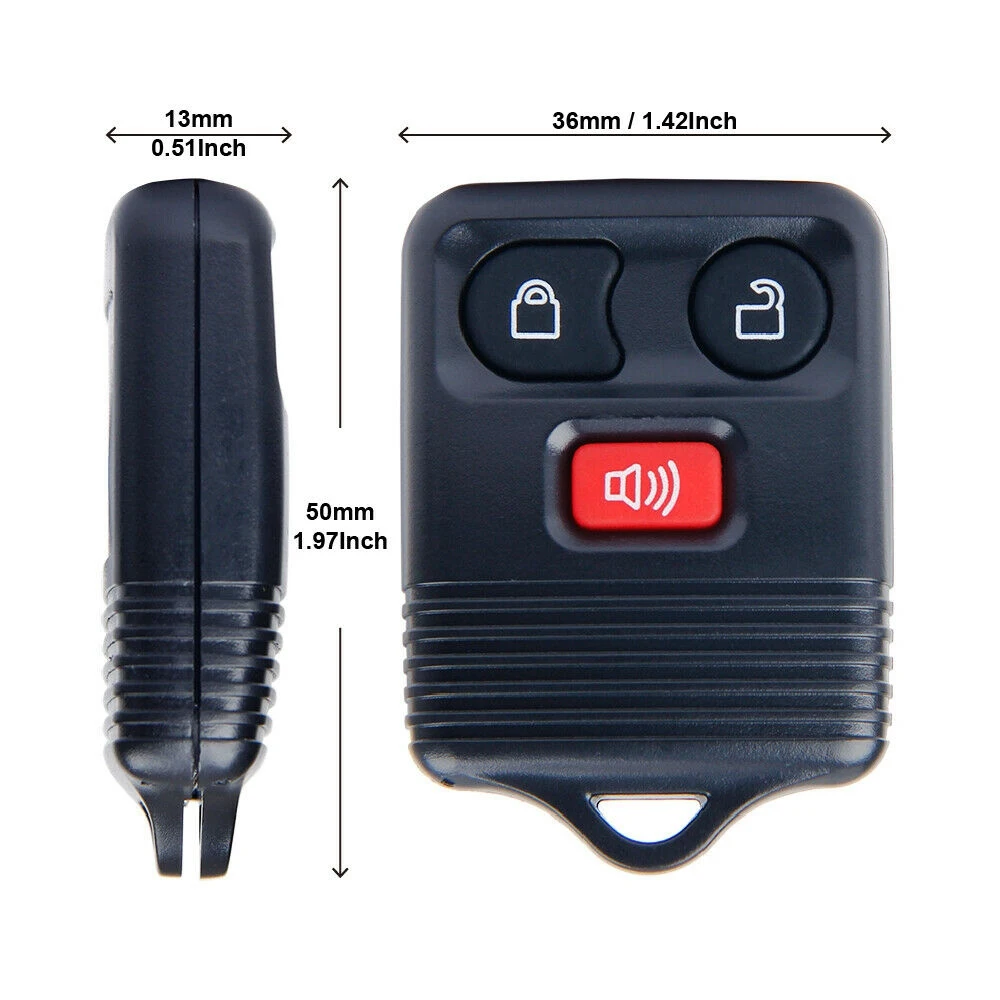 

2 Keyless Entry Remote Control Car Key Fob for Ford F150 Expedition Escape Focus CWTWB1U212