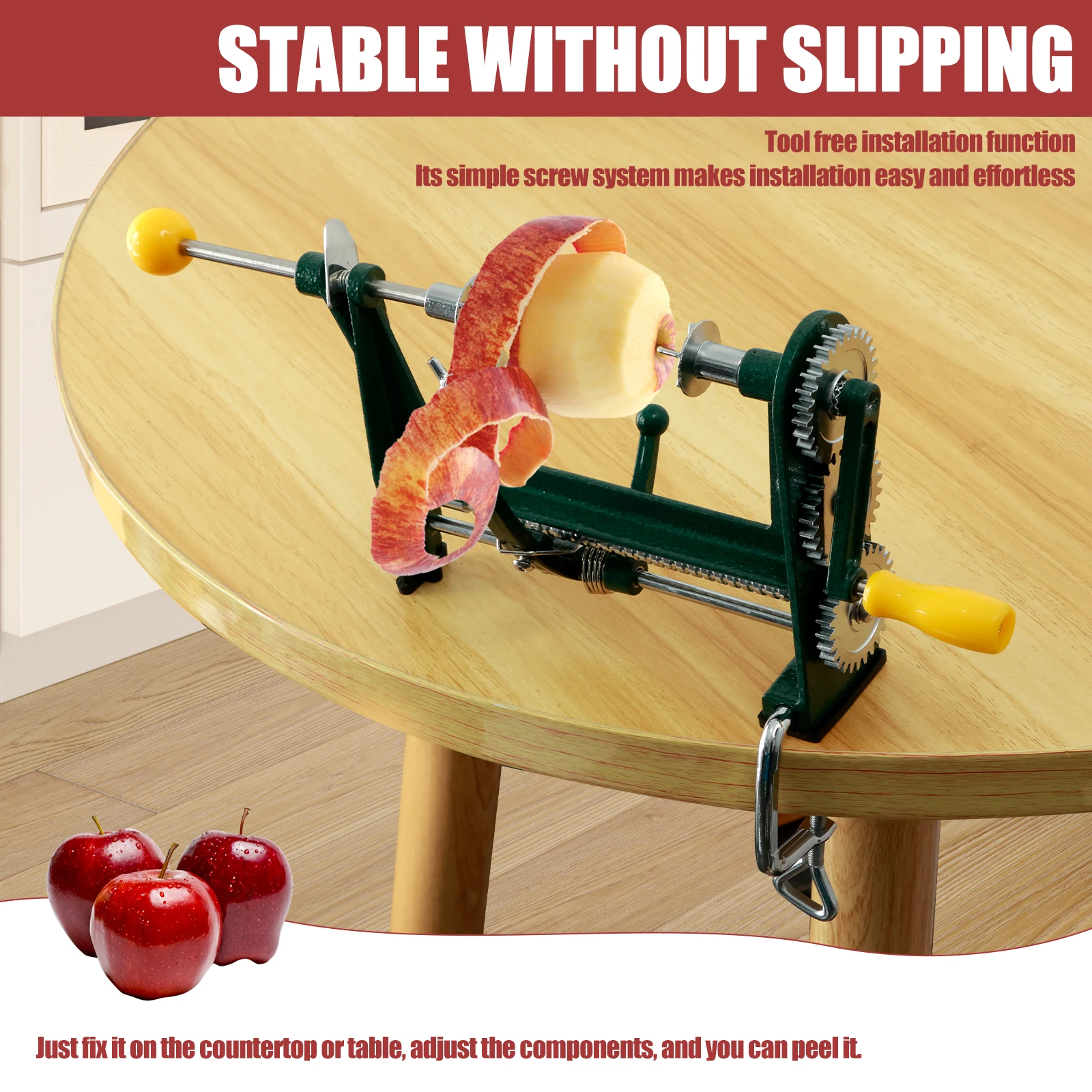 Obst Schäler Edelstahl Schäler Manuelle Rotierenden Kartoffel Schäler Küche Gadget Schälmaschine Manuelle Obst Schäler Maschine