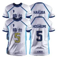 Haikyuu Kamomedai White Cartoon Anime Cosplay Men Jersey Summer Short Sleeve Children Tee Tops 2024 Fashion Women T-shirt