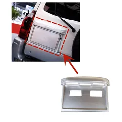 1 pezzo 2003-2006 argento porta di coda targa per Pajero V73 porta licenza porta posteriore per Montero V75 V77 senza lampada MN 117365 HA