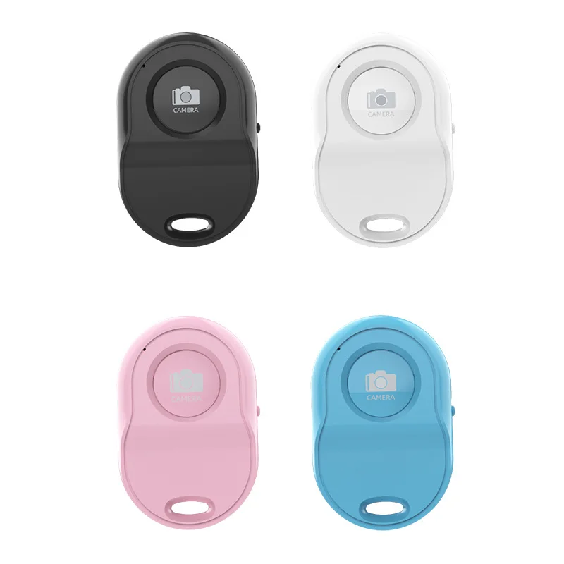 Telecomando Bluetooth a pulsante singolo per selfie - Riprese foto e video wireless. Operazione con un clic,