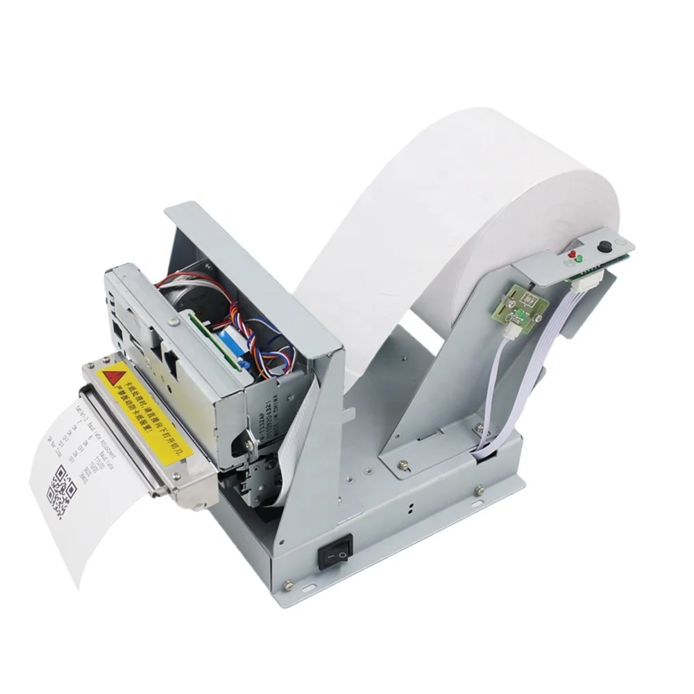 Embedded Thermal Barcode Receipt Ticket Bill Printer Receipt Printing Machine with Label Auto Peeling Mechanism Impresora