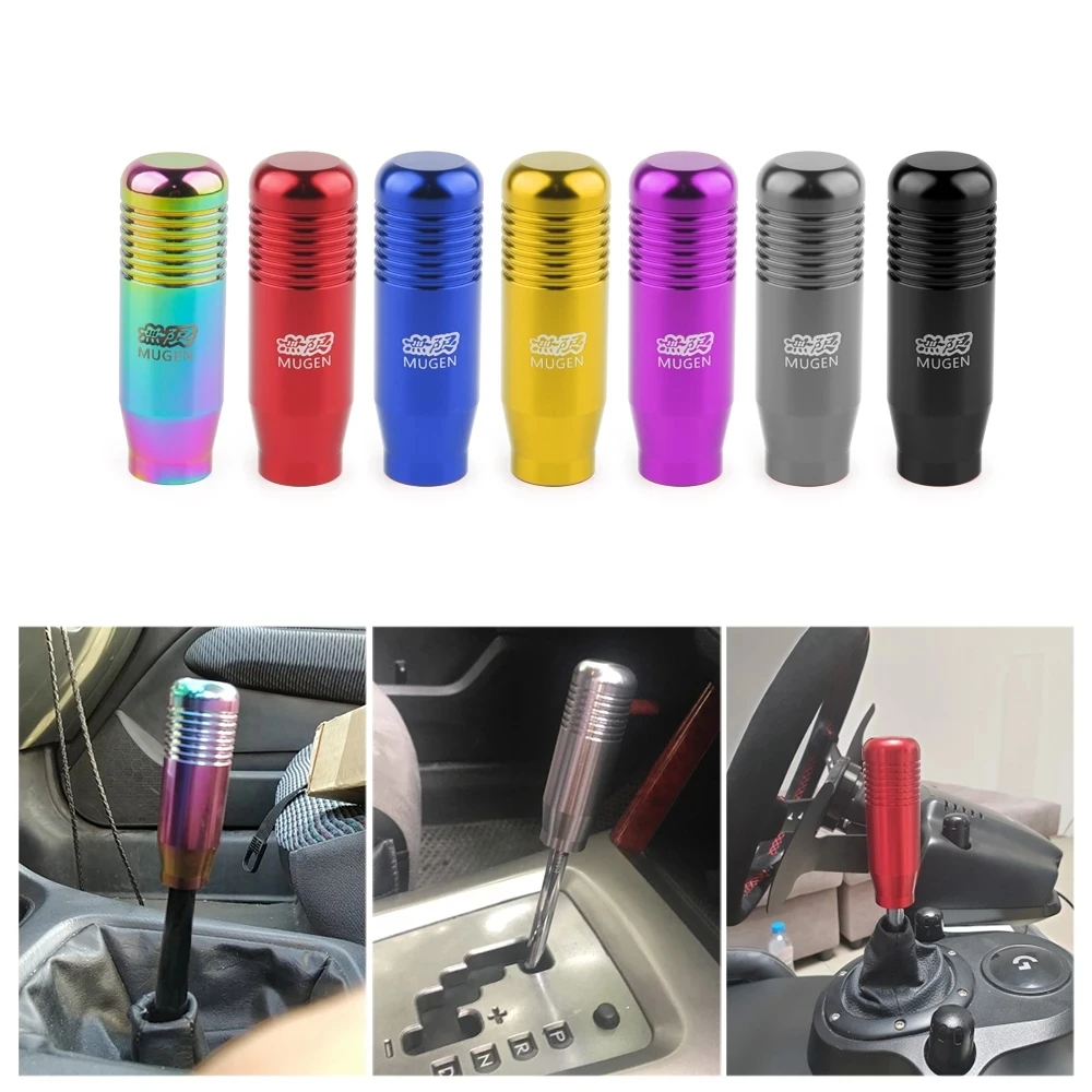 

Universal Car Aluminum Manual Gear Shift Knob Stick Manual Transmission Gearstick Lever Shifter Knob 8.5CM