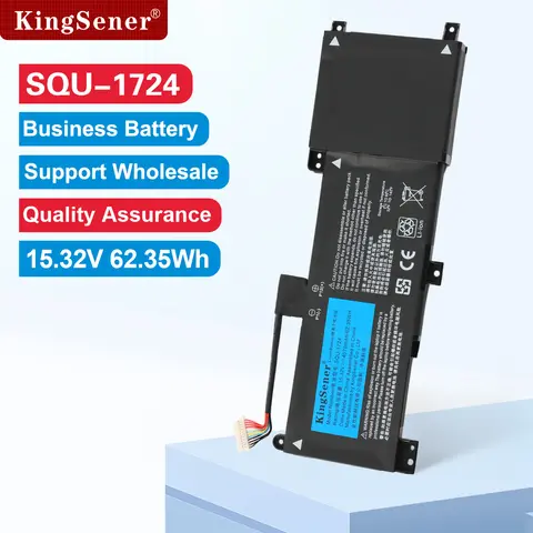 KingSener New SQU-1724 SQU-1723 Laptop Battery For AORUS 15-XA 15-WA 15-W9 15-SA 15 X9 For GIGABYTE THUNDEROBOT 911