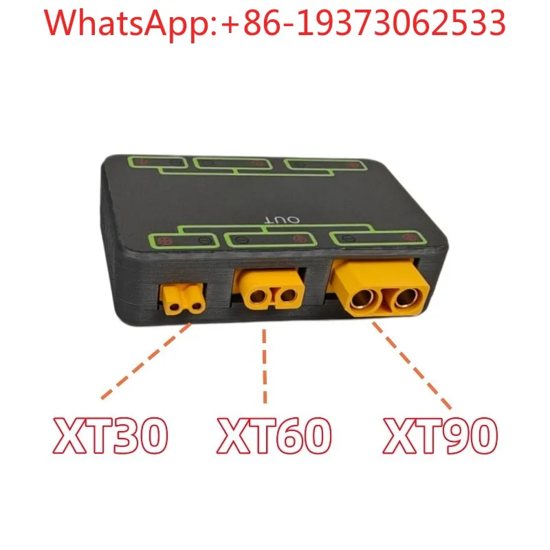 Model Aircraft Distribution Board XT30 To XT60 To XT90 Multi-interface Input Power Distribution for Traversing Machine