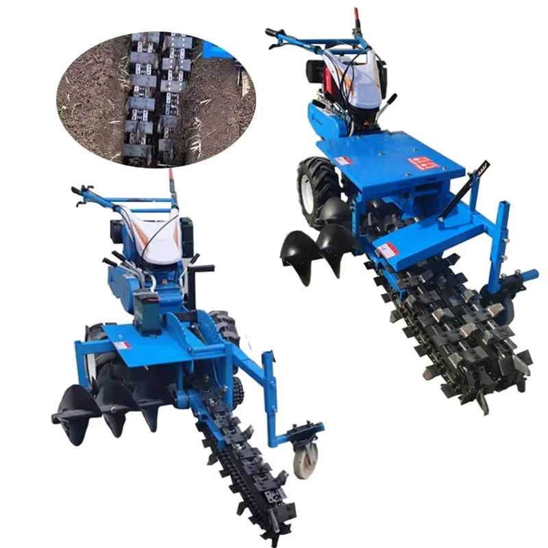 Trencher, ditcher, agricultural tractor, ditcher