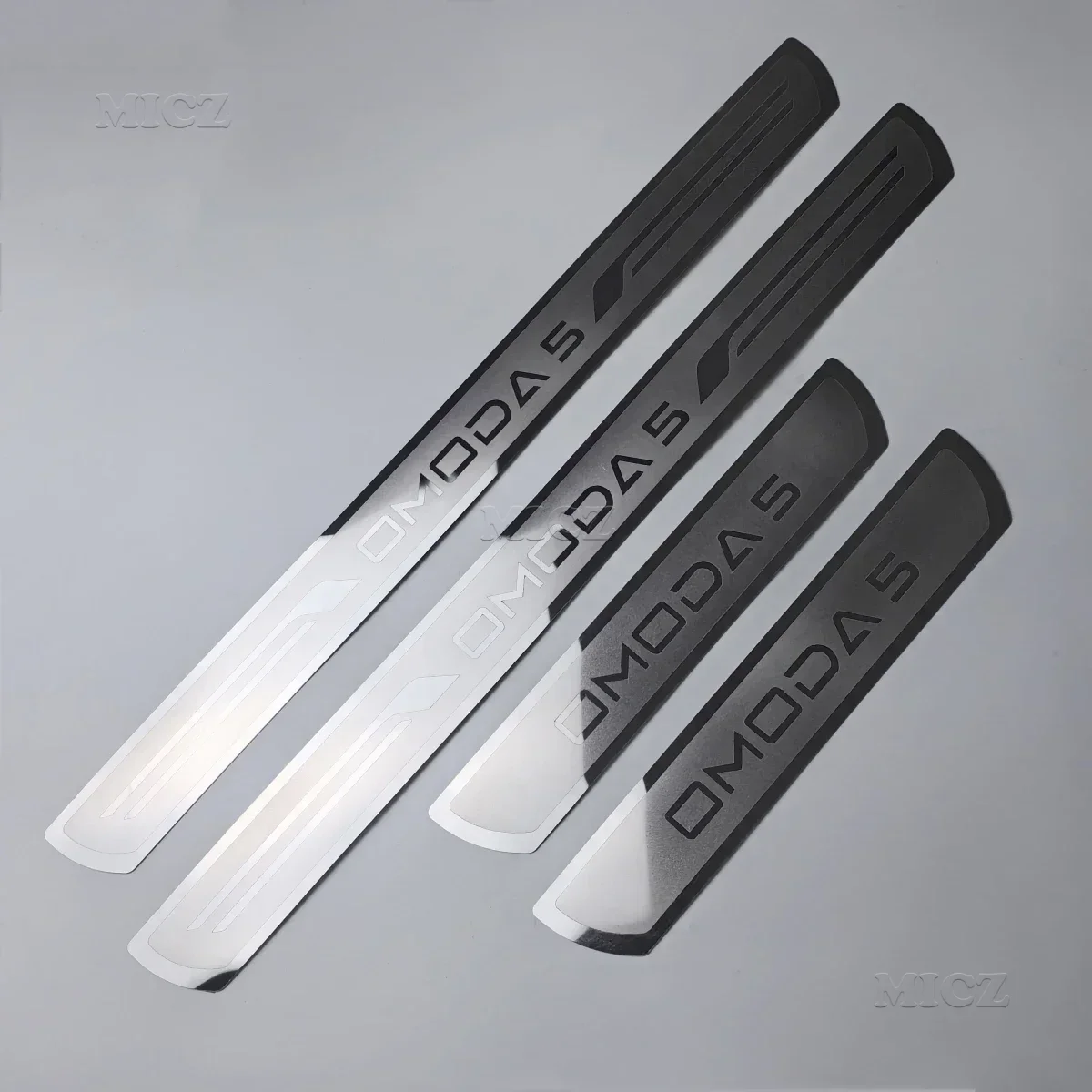 For CHERY OMODA 5 2021 2022 Car Styling Stainless Steel Door Sill Car Door Cover Outside door sill protector Plate