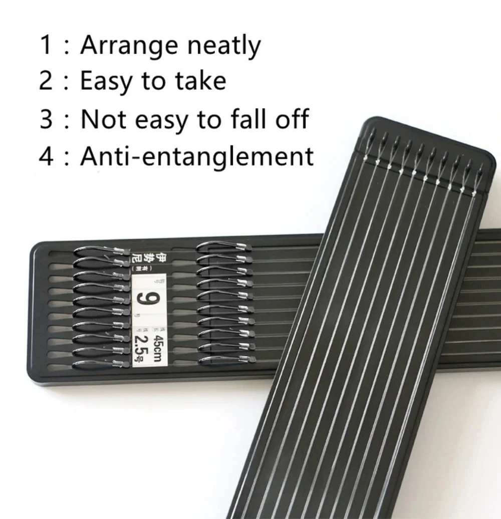 20 anzuelos/10 pares de pomelo dorado, nuevo equipo de pesca de embalaje fino, sedal, anzuelo de pesca de doble anzuelo, cebo de equipo de pesca - imagen 5