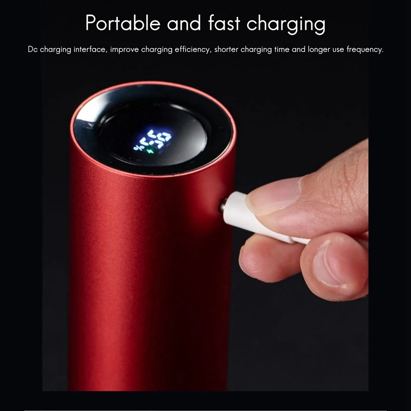 Electric Wine Opener Automatic Corkscrew Creative Rechargeable Wine Bottle Opener With USB Charging For Home Use