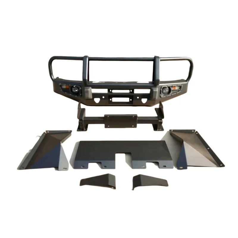 Brand-New Hot-Selling Steel Front Bumper Kit Tow Hook Cut-Outs for Freelander 2 L359 (2006-2014) Bolt-On Installation