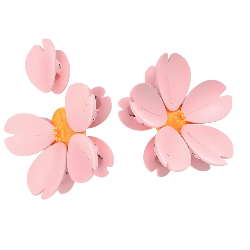 1/2PCS Sakura Magnetic Fridge Magnet Seal Clip, Petal Sealing Clip, Magnetic Fridge Sticker, Snack Clip, Flower Decoration ﻿