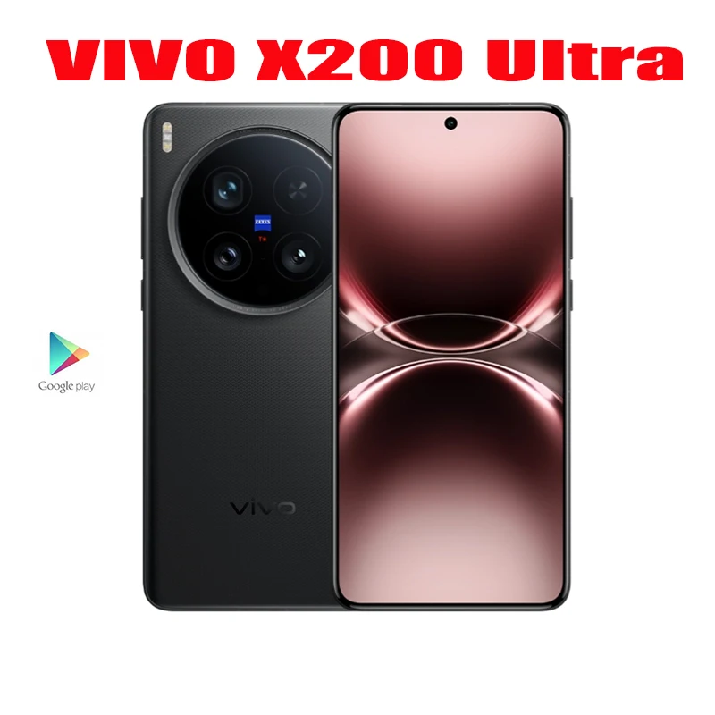 الإصدار الصيني VIVO X200 Ultra Snapdragon 8 Elite 6.82 بوصة AMOLED 50MP 6000mAh 90W SuperVOOC 40W شحن لاسلكي NFC