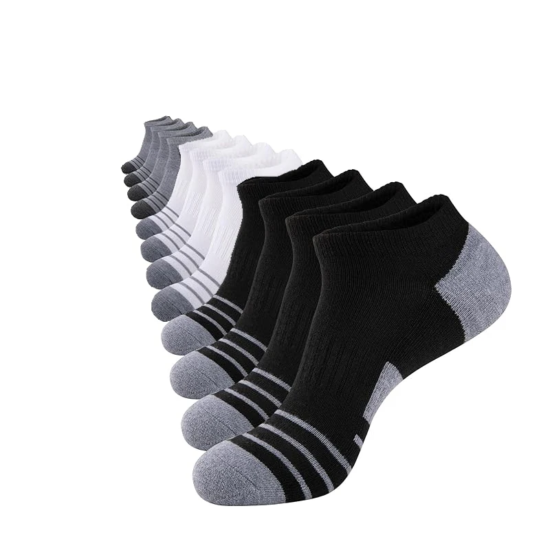 

6/9 Pairs Men's Sports Socks Breathable Soft Professional Outdoor Casual Cycling Socks Women Running Athletic Ankle Short Socks