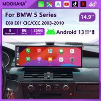 14.9'' Car Radio For BMW 5 Series E60/E61 CIC/CCC 2003-2010 CarPlay Android13 Auto Screen Multimedia Player Navigation Head Unit