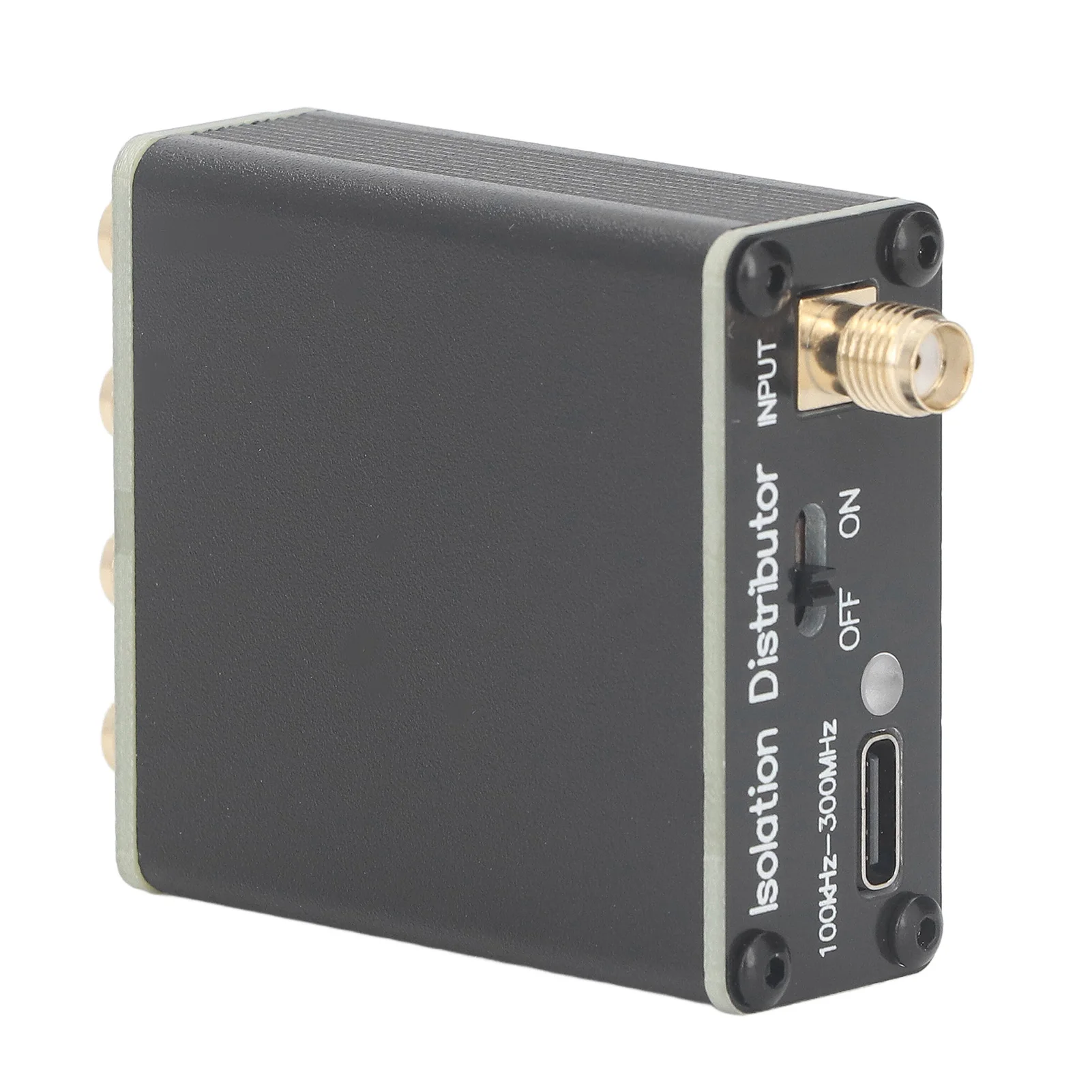 Active RF Isolation Distributor RF  Splitter for SDR GPSDO  Source 100kHz to 150MHz Active RF Isolation Splitter