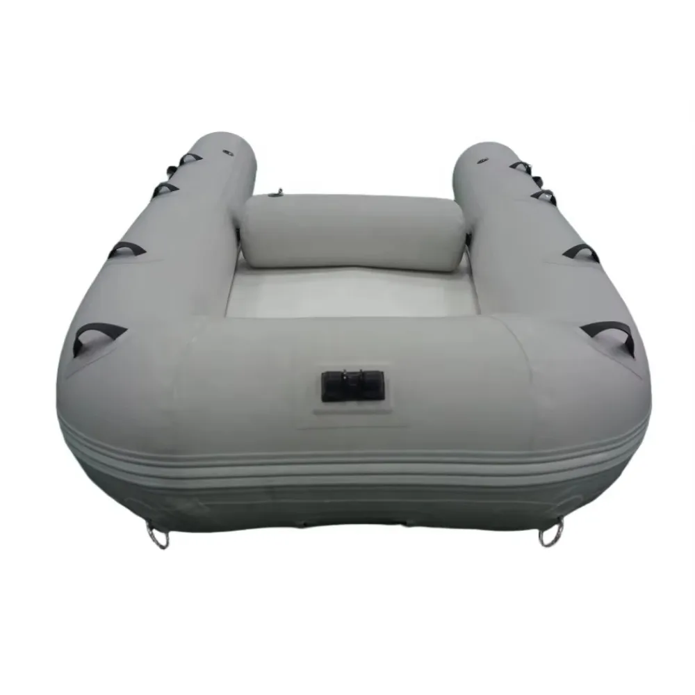 نفخ PVC زورق مقاومة للاهتراء قارب كاياك قابل للطي الاعتداء الصيد متعدد الأشخاص سميكة الصلب أسفل منتجع فندق الاستخدام #3