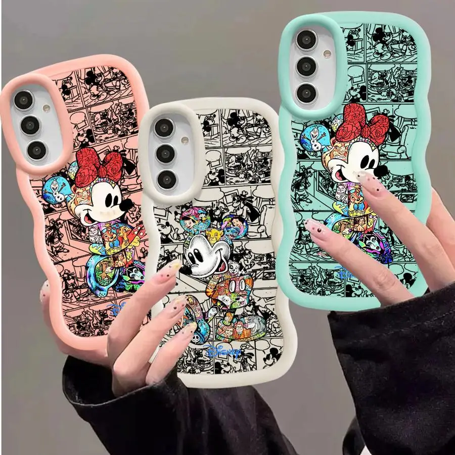 

Disney Mickey Stitch Phone Case for Samsung Galaxy A22 A23 A24 A25 A11 A51 A52 A53 A54 A55 A12 A13 A33 A34 A35 4G 5G Soft Funda