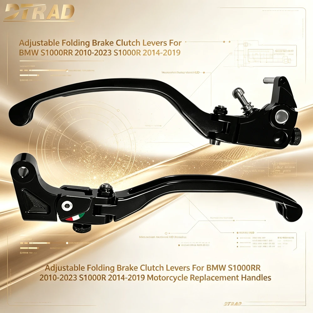 Adjustable Folding Brake Clutch Levers For BMW S1000RR 2010‑2023 S1000R 2014‑2019 Motorcycle Replacement Handles