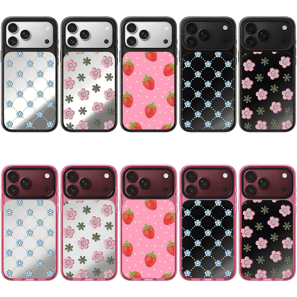 6092040 Impact Case - Mirror / Glaze Magnetic Cover for IPhone 17 18 Pro Max Case for IPhone 17Pro