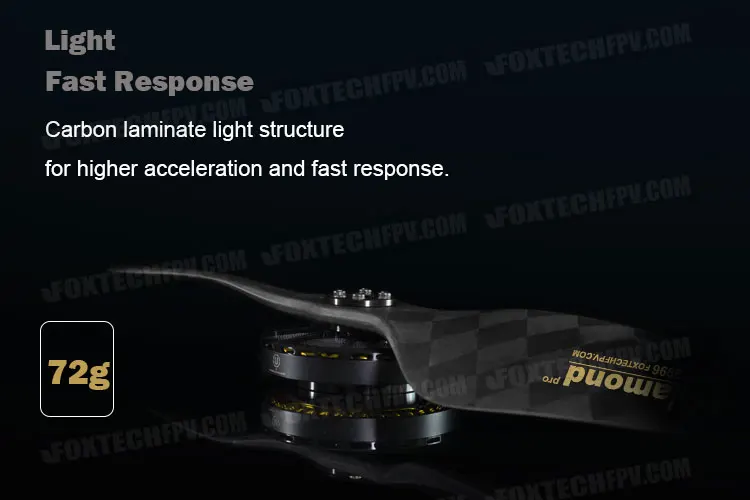 Wholesale Foxtech Diamond Pro Series Carbon Fiber 3215 Propeller for UAV