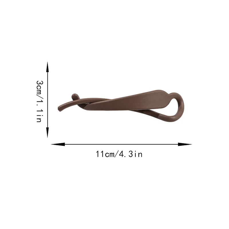 Frosted Matte Banana Clip Women Girl Resin Acrylic Hairpin Ponytail Barrettes Twist Hairpin Hair Claw Casual All-match Headdress