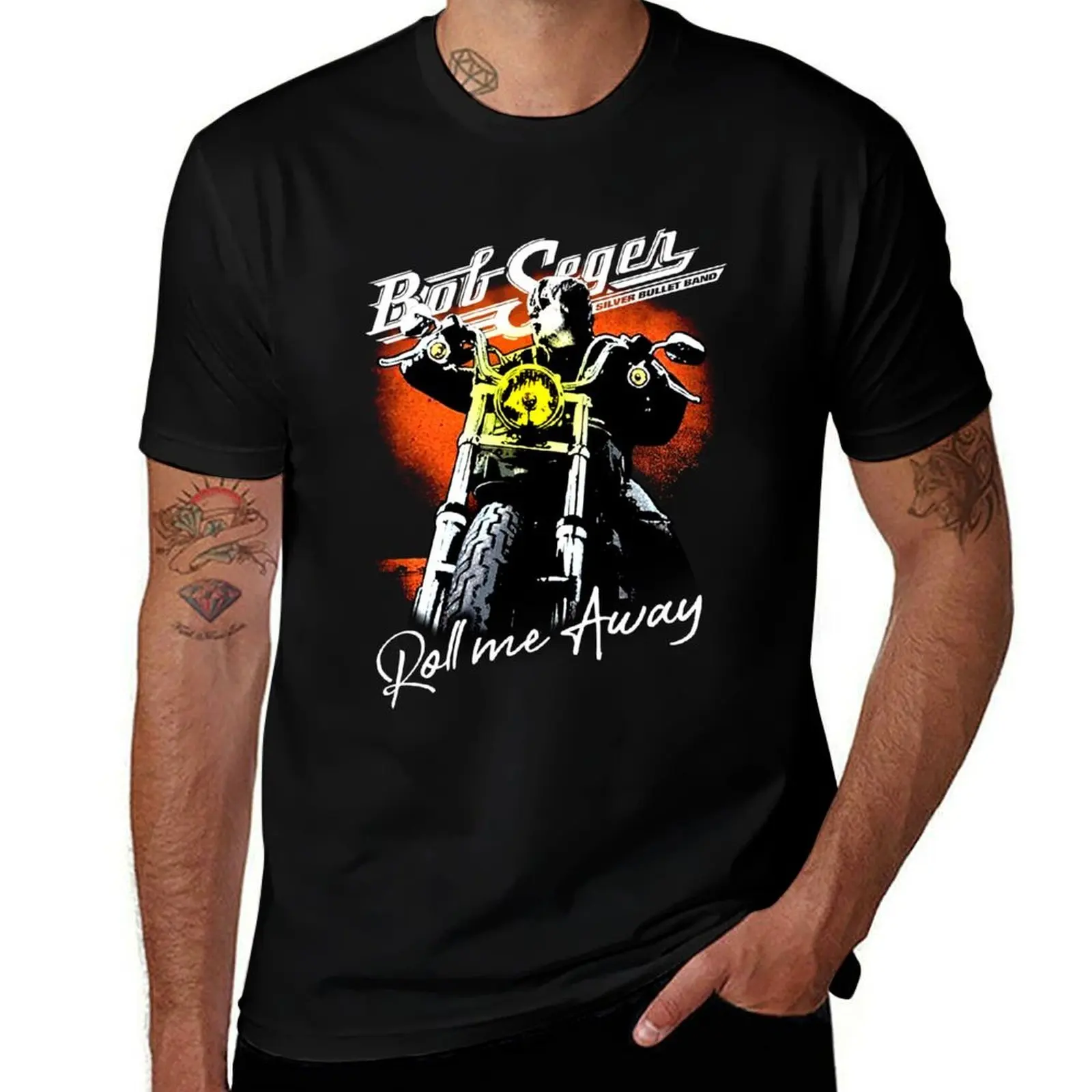 Thé Bób Róll Mé áwáy Thé Fínál Tóúr 2019 Ségér Thé Légénd Róck Tóúr 2020 T-Shirt Basic Atmungsaktives einfarbiges T-Shirt