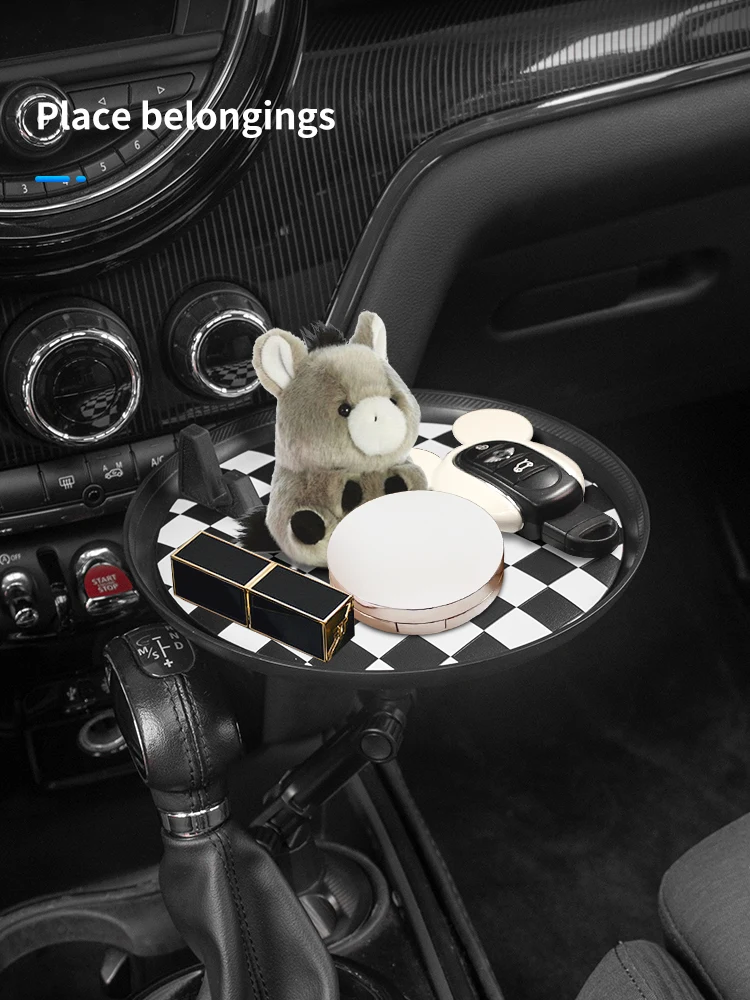 Holder Expander Adjustable for Mini Cooper R56 R55 F56 F55 F54 F60 Multifunctional Car Seat Cup Holder Snack Tray Drink Holder