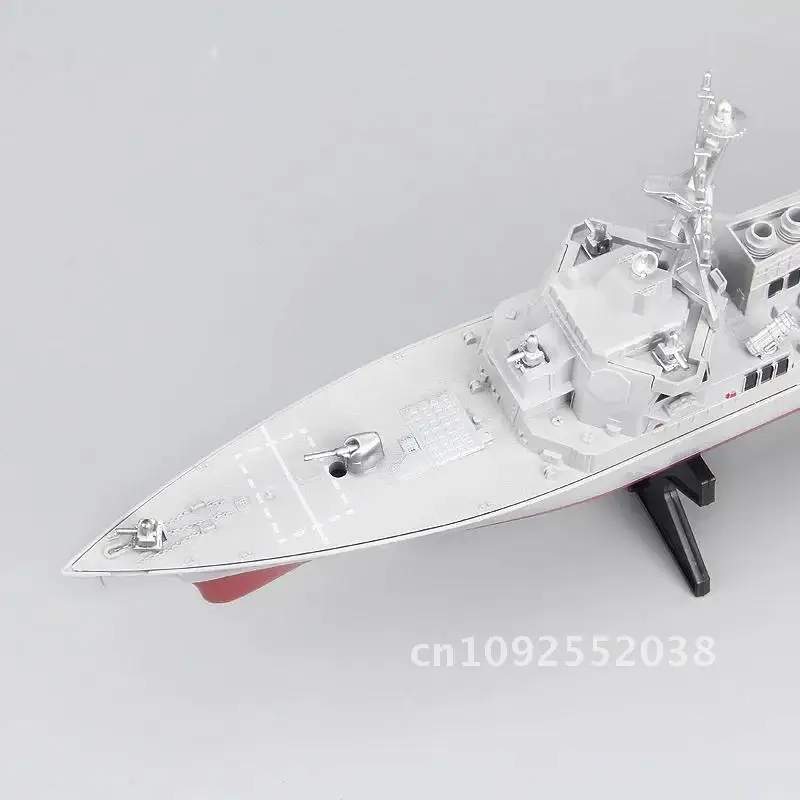 Missile Ship Model Toys Destroyer Warship with Bracket Finished Pendulum Static