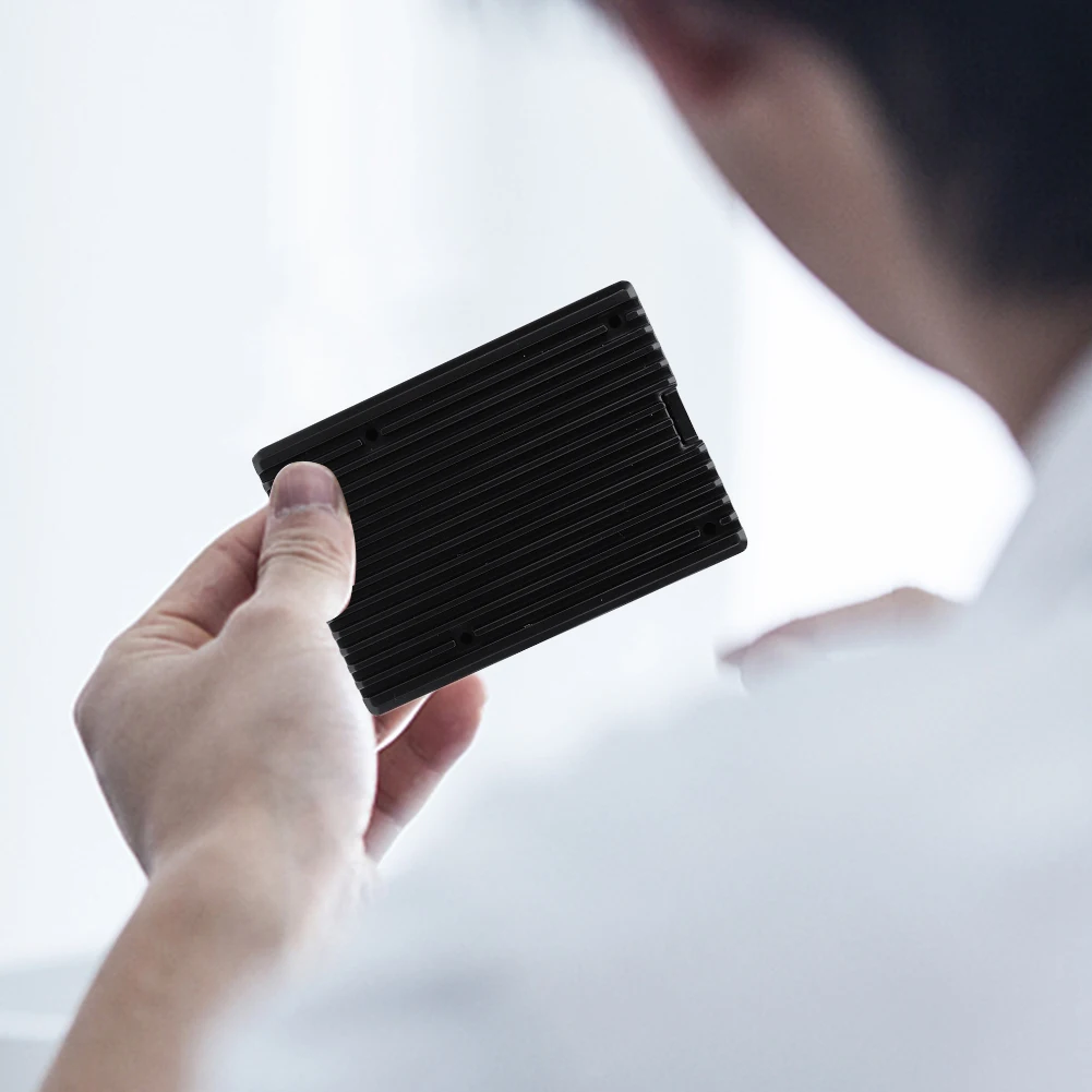 Корпус Raspberry Pi 5, алюминиевый корпус Raspberry Pi 5, простой в установке, сверхмощный металлический корпус с пассивным охлаждением, подходит для Raspberry Pi 5