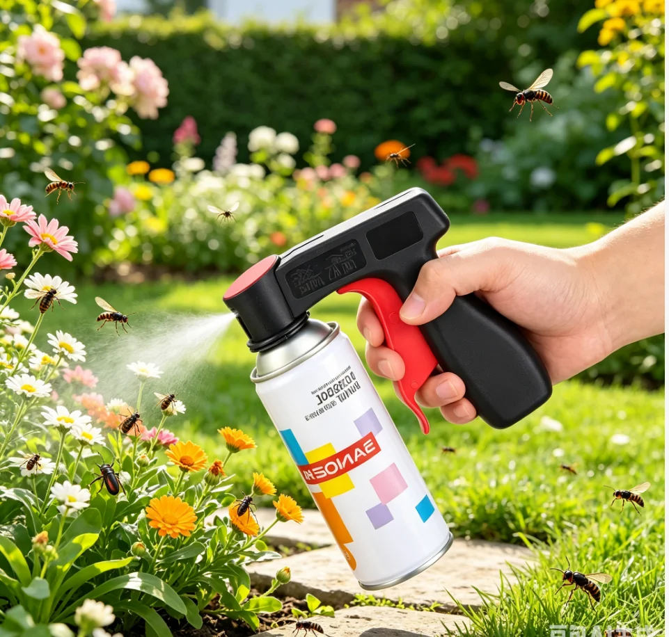 

Spray Paint Handle Polishing Paint Spray Gun- Adaptor Instant-Aerosol- Trigger Handle For Car Body Repair Paint Sprayer