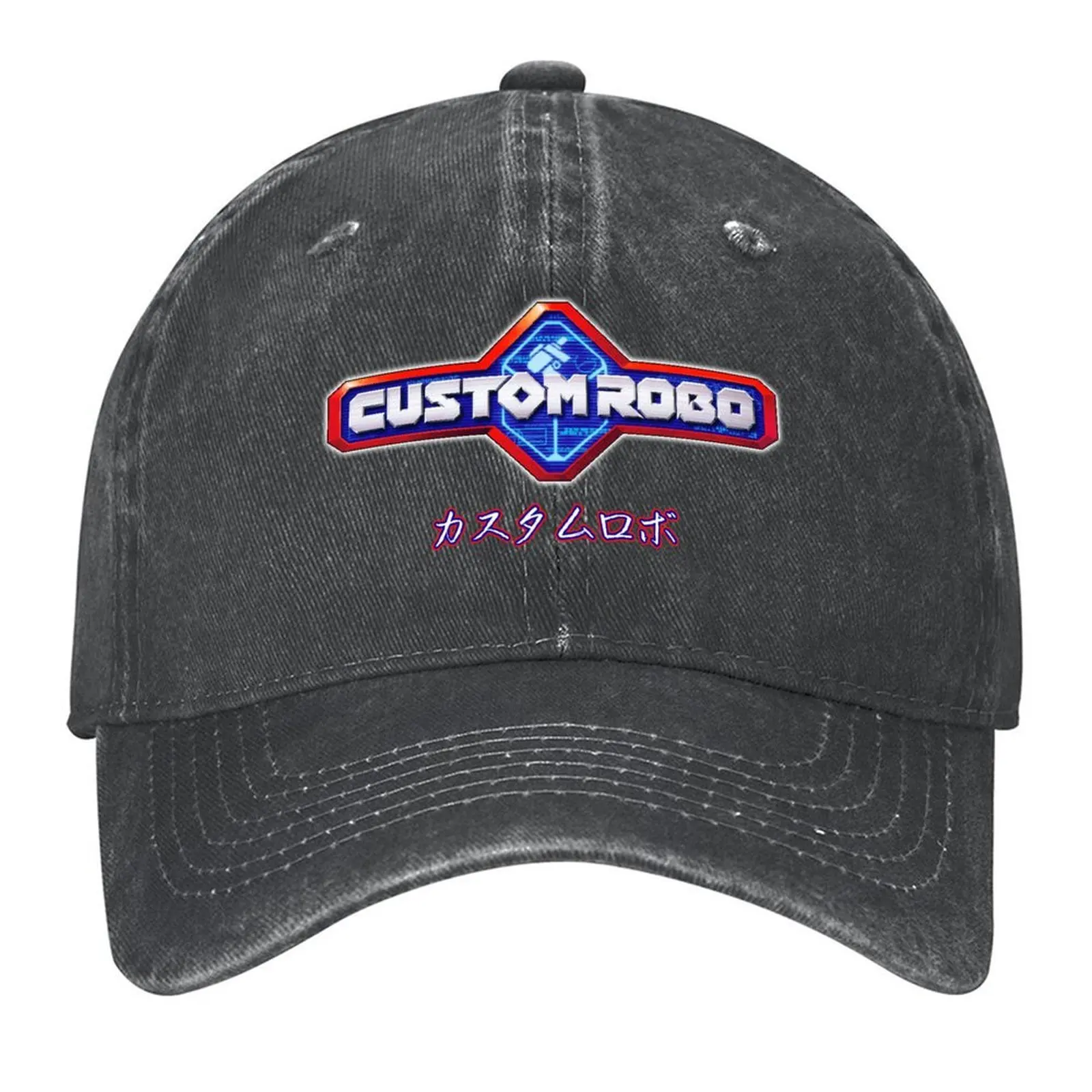 

Custom Robo Japanese Text Baseball Cap Hat Man Luxury Designer Hat hard hat party Men's Hats Women's