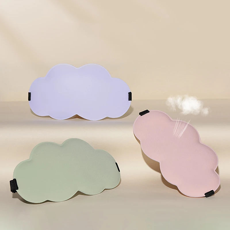 Sleeping Blindfold 3D Cloud Cartoon Cloud Sleeping Eye Mask Shade Eyepatch Sleeping Aid Eye Shade Cover Eyes Rest Relax Eyecover