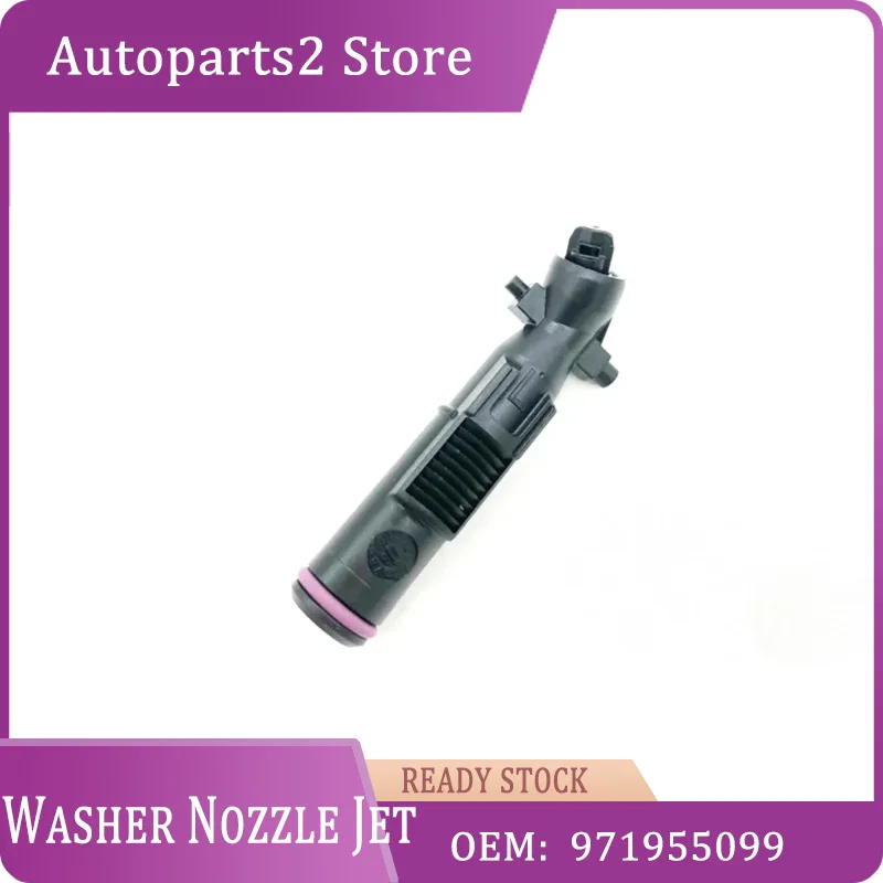 

971955099 971955100 Front Left Right Headlight Headlamp Washer Jet Nozzle For Porsche Panamera