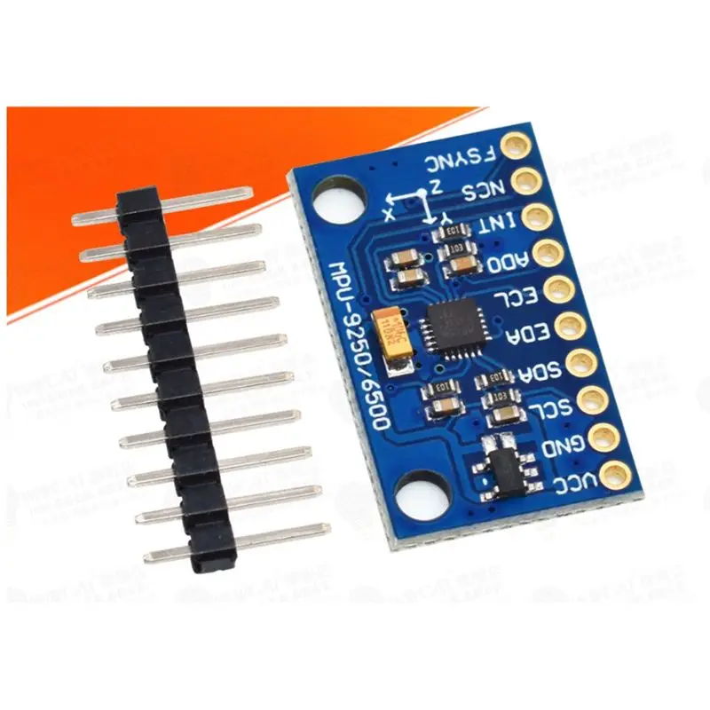 B27B 5Pcs IIC I2C SPI MPU-9250 MPU-6500 6-Axis Accelerometer Gyroscope Sensor Module Replace MPU6050 For Arduino