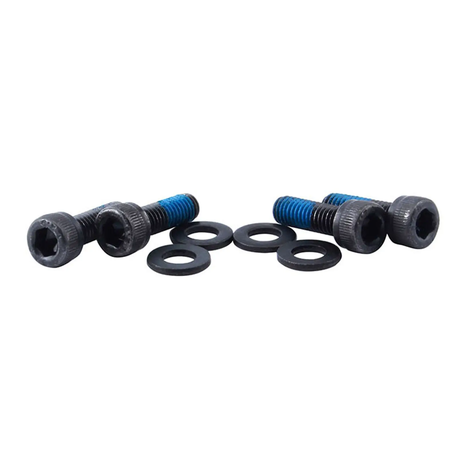 

4Pcs Bike Disc Brake Fixing Screws M6x18 High Long Rust Proof Screw Bicycle Brake Mount Adapter Replacement