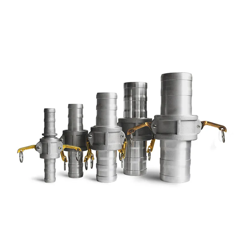 Aluminum alloy quick connector CE type female and male sleeve 1, 2, 2.5, 3, 4 inch female and male end male and female hose join