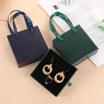 150pcs Jewelry Box Jewelry Packaging Box Ring Earring Pendant Necklace Bracelet Storage Gifts Box Wedding Party Accessories