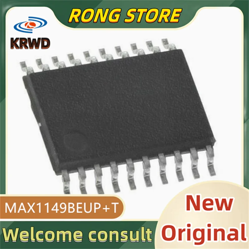 

1PCS New and original MAX1149BEUP+T MAX1149BEUP MAX1149B TSSOP20