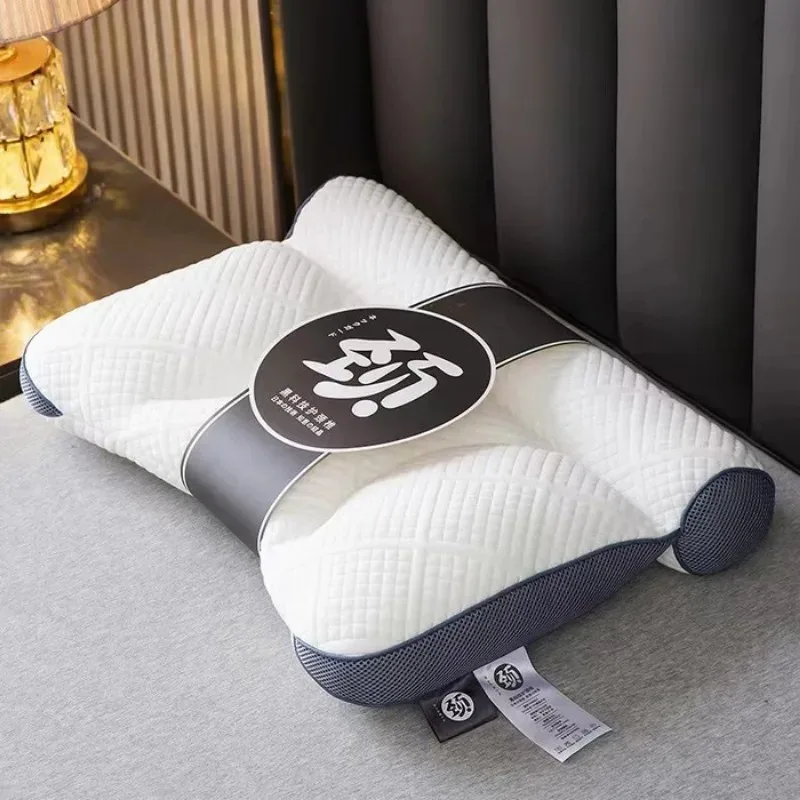 Orthopedic Pillow for Sleeping 40X58CM Reverse Traction Neck Protection Household Pillow for Cervical Spine Student Dormitory PE