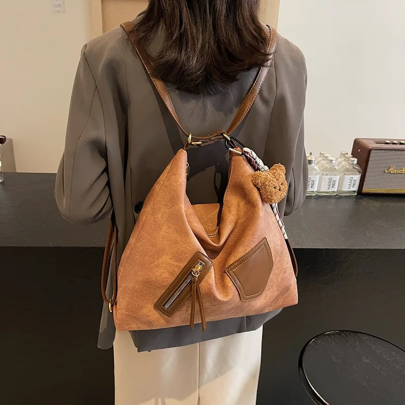 

Casual Retro Large Capacity Crossbody Bags for Woman Backpack Purse and Handbags Designer Bags Class Bag for Girl Сумка Женская