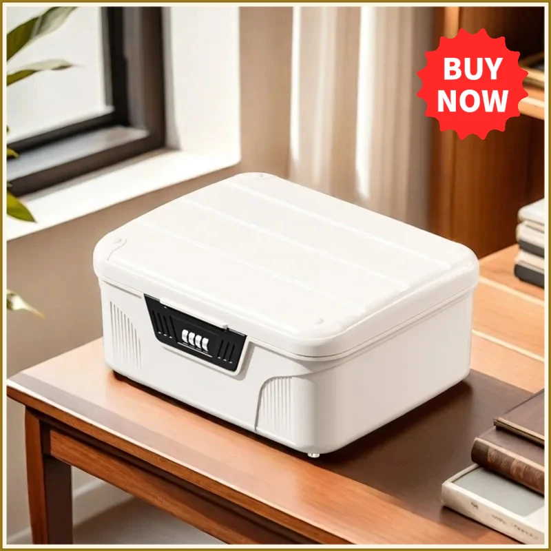 Safe Security Storage Box Passport Cash Organizer Case Household Valuables Jewelry Document Privacy Security Storage Safe Box