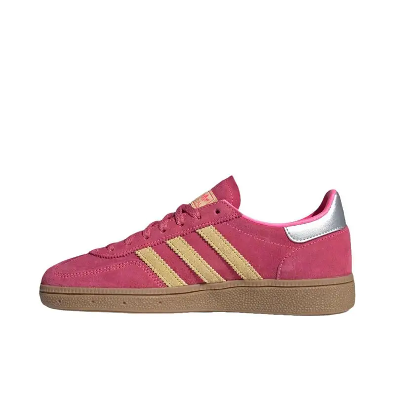 Adidas Originals HANDBALL SPEZIAL Comfortable Sports Anti-slip Lightweight Low-top Sneakers for Women Pink