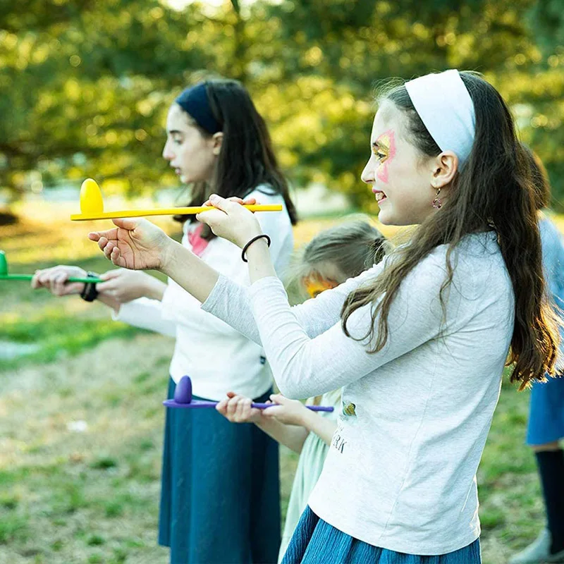 Juguete de juego divertido al aire libre para niños, cuchara de huevo, equilibrio, deporte, cuchara de madera, lanzamiento de bolas, entrenamiento de sentido, Educación Temprana, rompecabezas, juego de fiesta