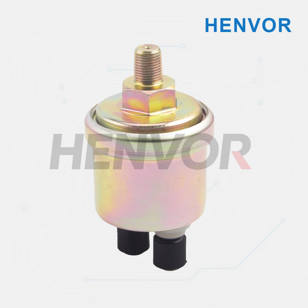 Oil Pressure Sensor 0 to 10 Bar 18NPT 10MM Alarm Plug Compatible Gauge Generator Monitoring Replacement Part