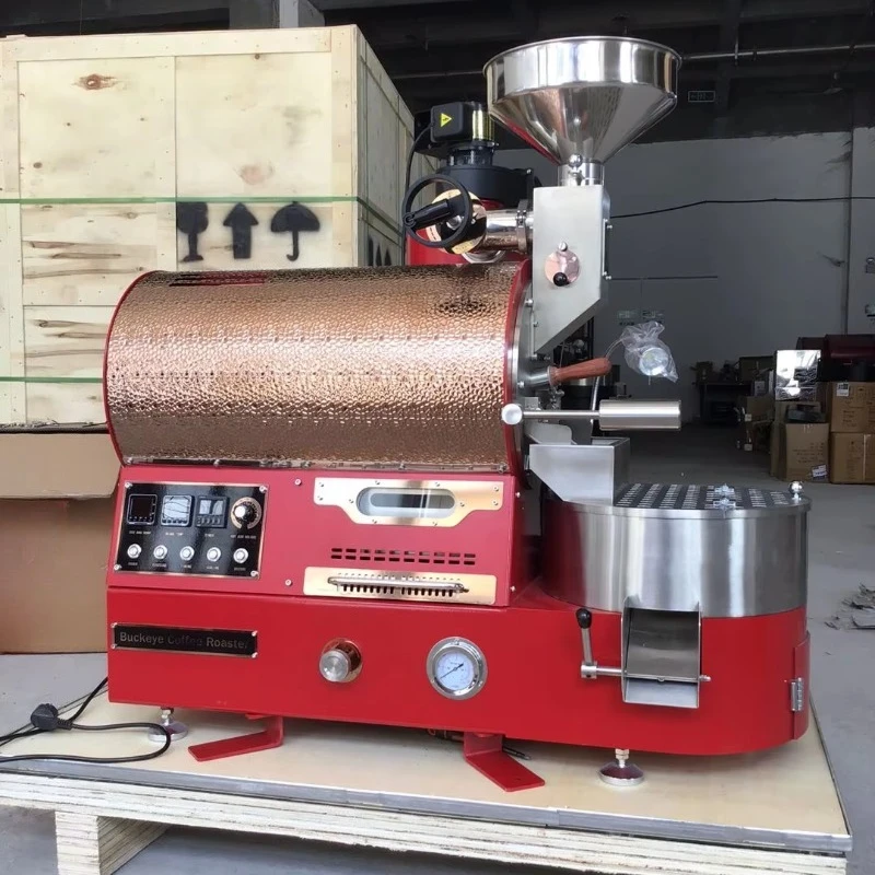 Wintop Home Commercial 1kg 2kg 3kg 5kg Gas Electric Coffee Roaster Coffee Roasting Machine Coffee Toaster