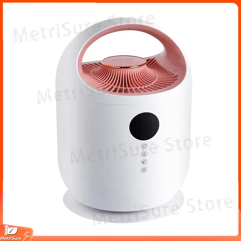 3L Large Capacity Evaporative Humidifier Fog Free Silent Smart Air Humidifier for Bedroom Office Home Use Diffuser with LED