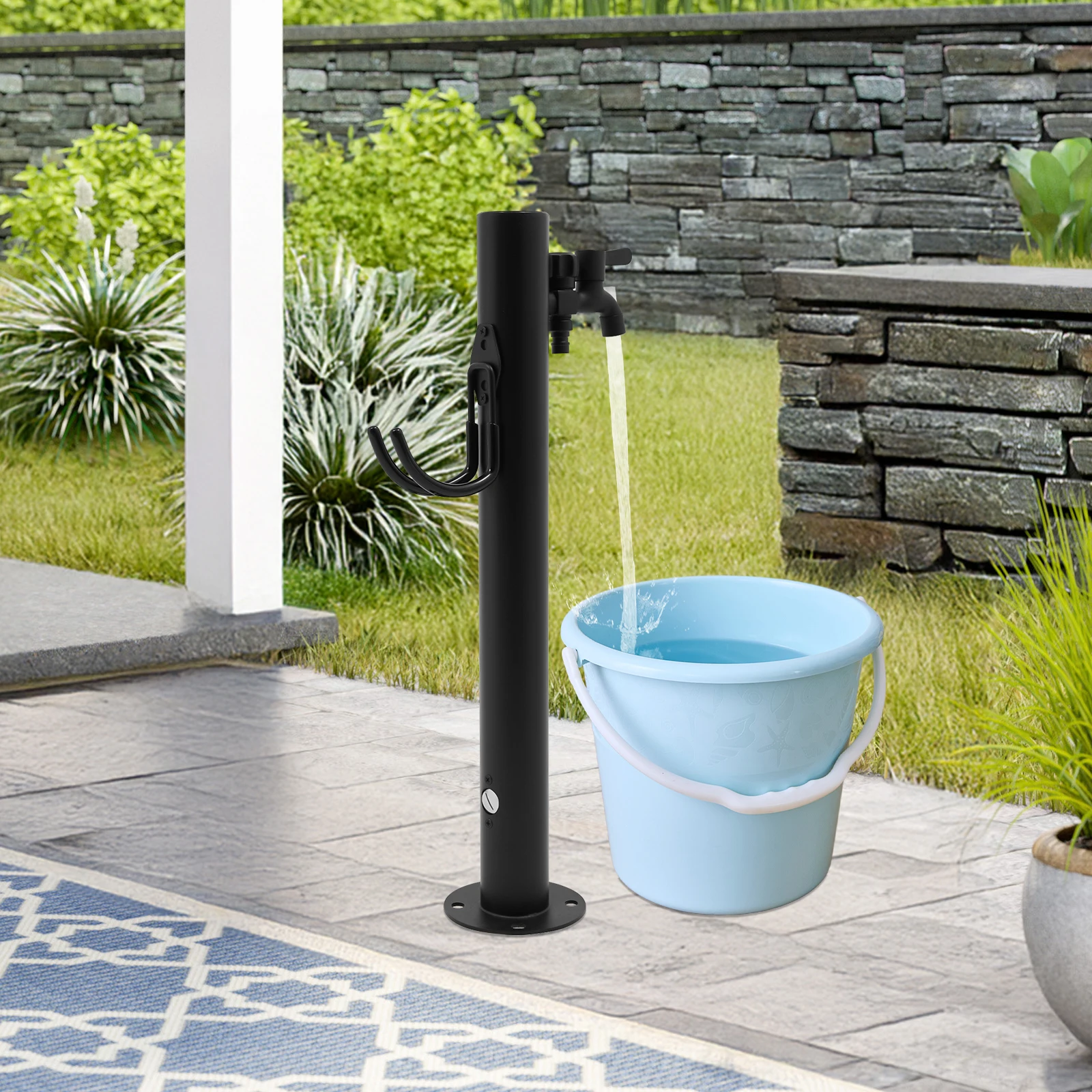 

Outdoor Villa Garden Courtyard Water Column Faucet for Watering Shower Stainless Steel Faucet