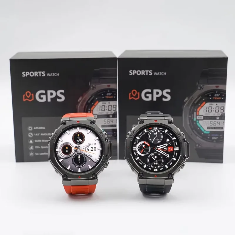 

2025 DM58 1.43'' AMOLED Screen BT Call 5ATM Waterproof Compass Altitude Hombre Smartwatch Outdoor GPS Sports Smart Watch